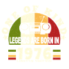 1976 Birth of legend 1976 born in 1976 birthday
