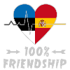 Estonia and Spain 100% friendship
