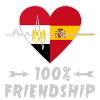 Egypt and Spain 100% friendship
