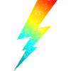 80s bolt lighting classic