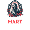 Virgin Mary Pray With Mary