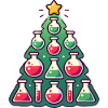 Chemistry Christmas Tree Design