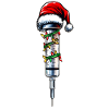 Anesthesia Nurse Anesthesiologist Christmas Hat