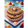 Big pile of pancakes