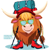 Highland Hiker Cow