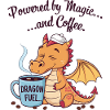Coffee-Drinking Dragon