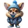 Chihuahua Winter Outfit