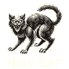 Cat Lover Halloween Hiss Off