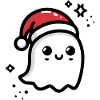 Noël fantôme mignon