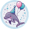 Dolphin Birthday Comic