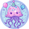 Jellyfish Birthday Comic