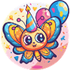 Papillon Anniversaire BD