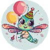 Dragonfly Birthday Comic