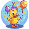 Duck Birthday Comic