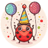 Ladybug Birthday Comic
