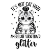 Cat Glitter - American Shorthair