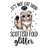 Cats Glitter - Scottish Fold-eared Cat