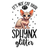 Cat Glitter - Sphynx