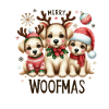 Joyeux Noël Woofmas Chiens