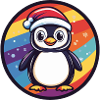 Penguin Christmas Animal