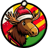 Moose Christmas Animal