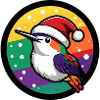 Hummingbird Bird Christmas Animal