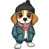 Beagle Dog Stylish