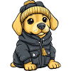 Labrador Dog Stylish