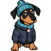 Doberman Dog Stylish