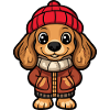 Cocker Spaniel Dog Stylish