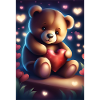 Adorable teddy bear