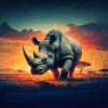 Rhino Sunset Safari