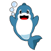 Dolphin Water Bubbles