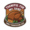 Dinde drôle de Thanksgiving