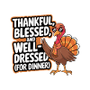 Funny Thanksgiving Turkey