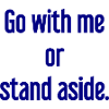 Walk with or aside