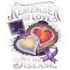 Alzheimer's Awareness Purple Ribbon