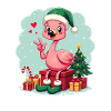 Flamingo Elfe