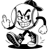 baseball avec un