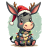 Esel Elfe Weihnachten