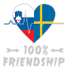 Slovenia and Sweden 100% friendship