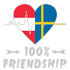 Austria and Sweden 100% friendship