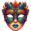 Venice Carnival Mask