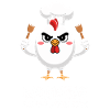 Caution! Passive-Aggressive Chicken Cook Motif