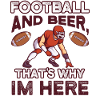 Football And Beer Rugby Football