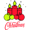 Bougies Noël Noël