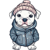 Pit Terrier Dog Stylish