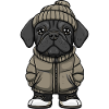 Mastiff Dog Stylish
