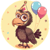 Harpy Bird Birthday Comic