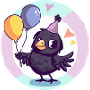 Raven Crow Birthday Comic